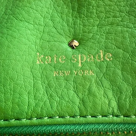 Kate Spade Green Leather Crossbody Bag ♠️ - Picture 13 of 13